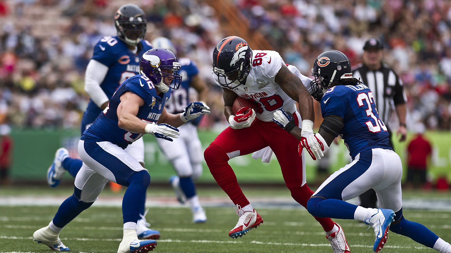 智利对阵贝蒂斯，卡马文加对手完全无解